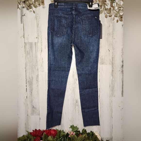 NWT Rag & Bone Tonal River High Rise Ankle Skinny - Picture 14 of 14